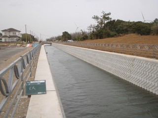 水路工事(鹿嶋市平井地内)